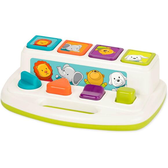 Cause and Effect Toy Pop Up Pals Toddler Learning Toy Color Sorting 18 Months Up - Picture 10 of 10